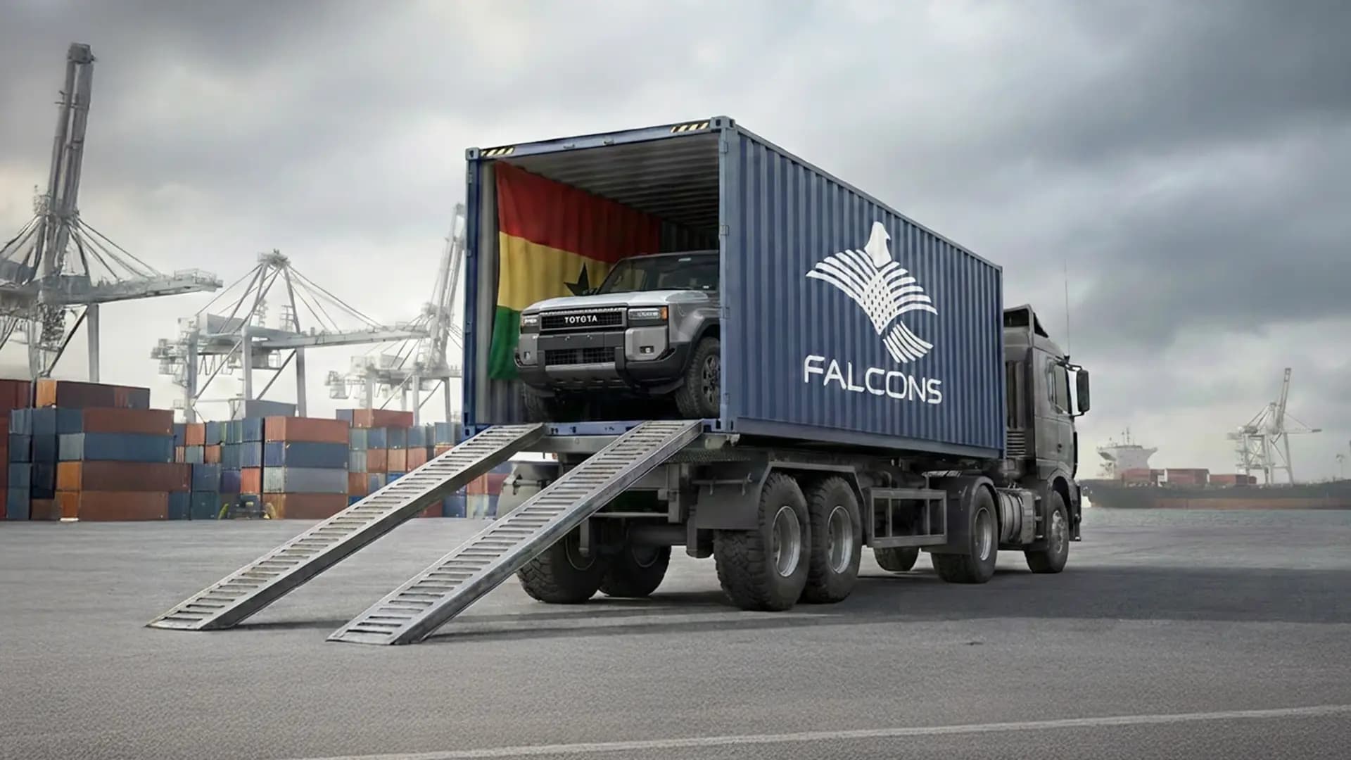 Comment importer une voiture au Ghana depuis Dubaï : Guide simple étape par étape 2026